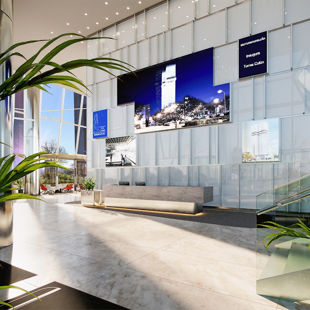 Spain office lobby